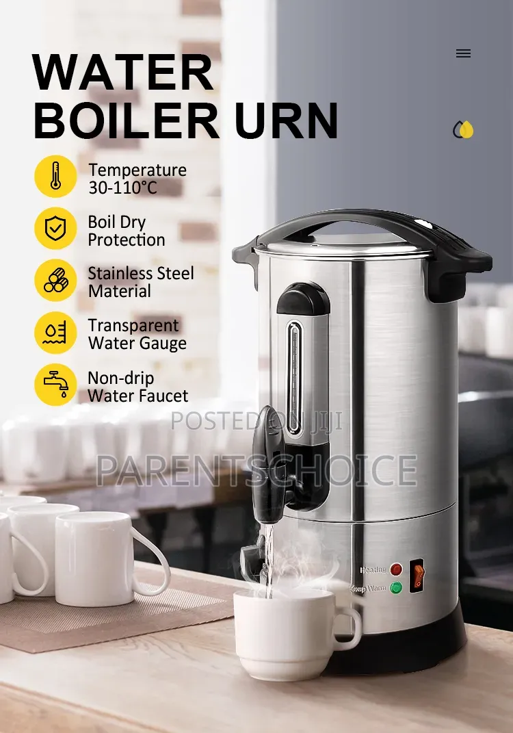 Water Boiler Electric Kettle Commercial Urn Coffee Urn-12l/18l/28l/38l
