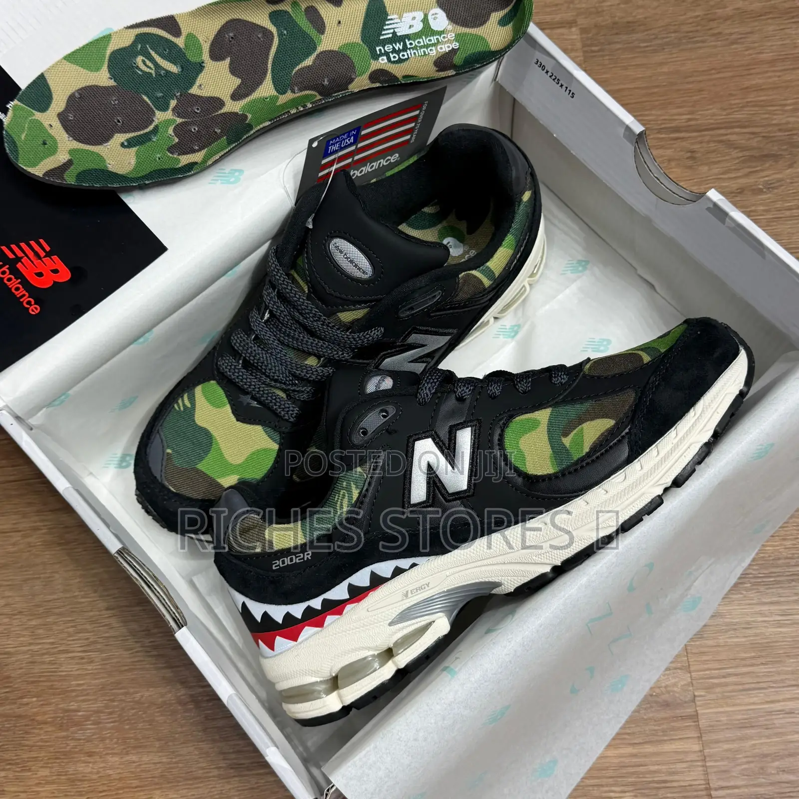 A Bathing Ape X Nb2002r Premium Quality Sneakers