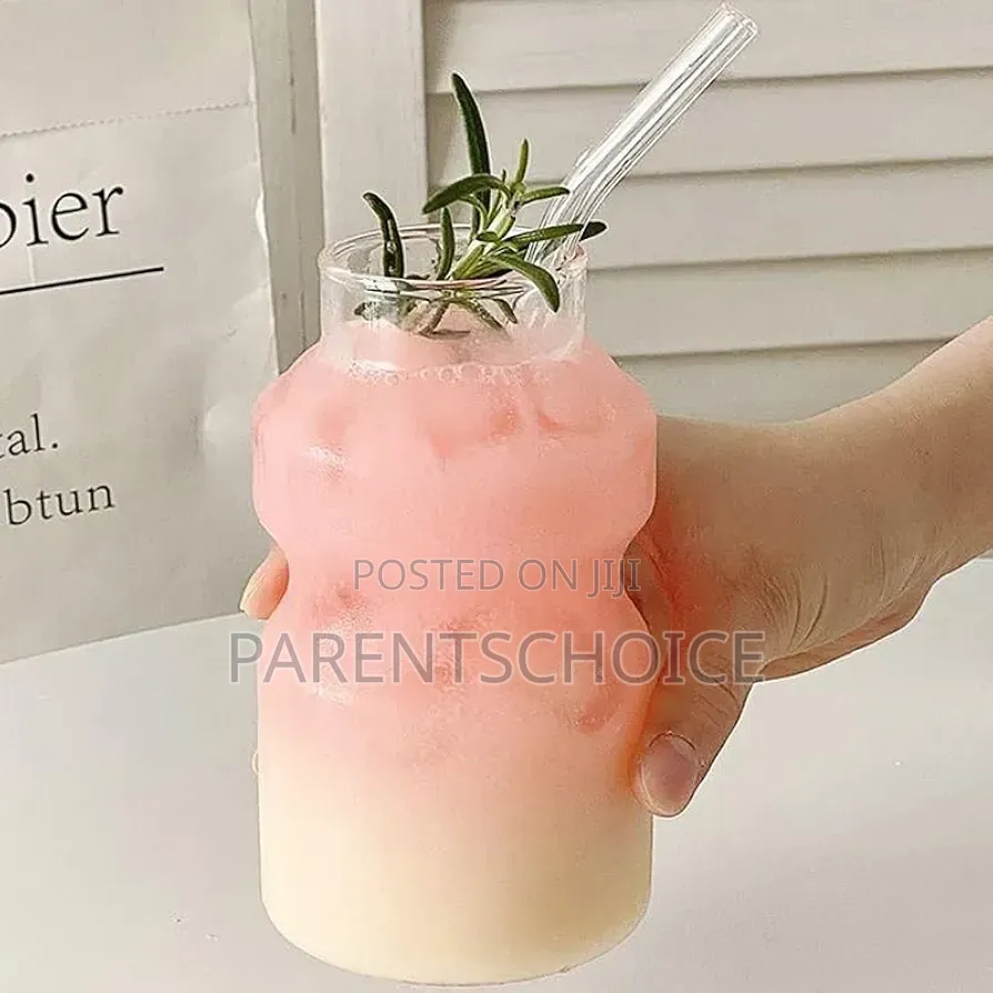 Gourd Shape Borosilicate Glass Cup Juice, Coffee Mug