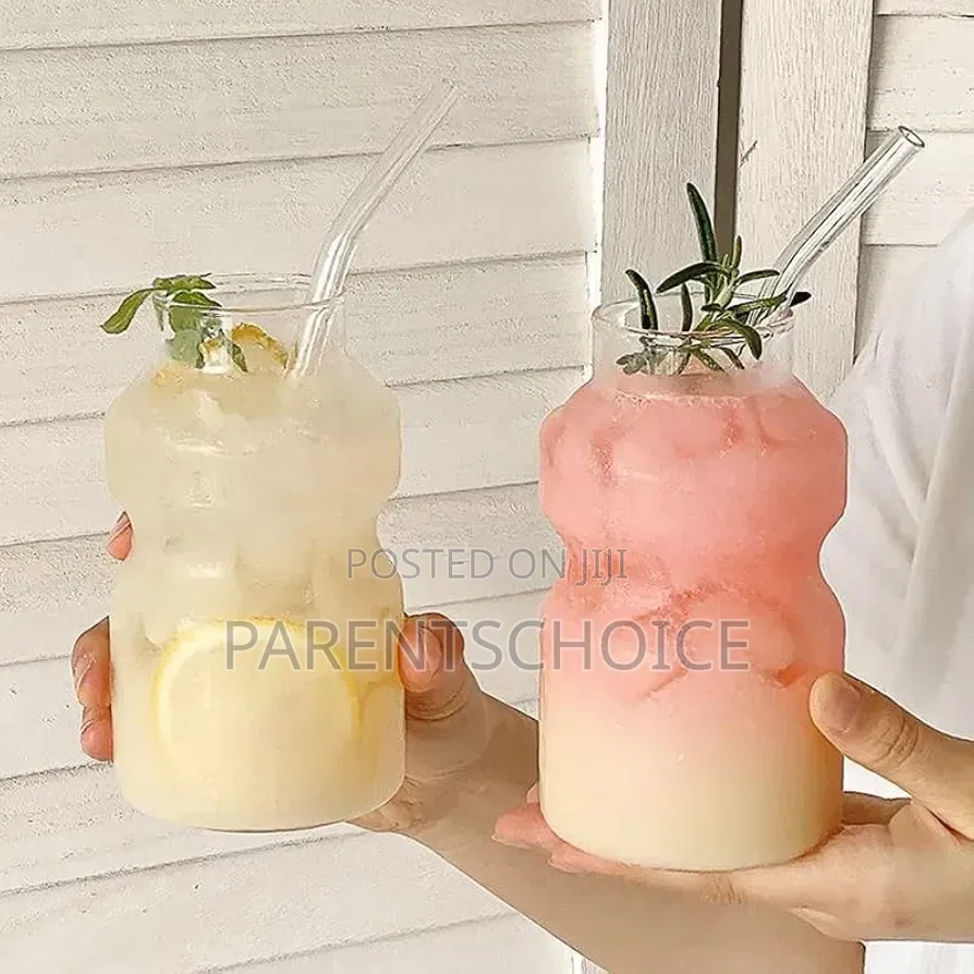 Gourd Shape Borosilicate Glass Cup Juice, Coffee Mug