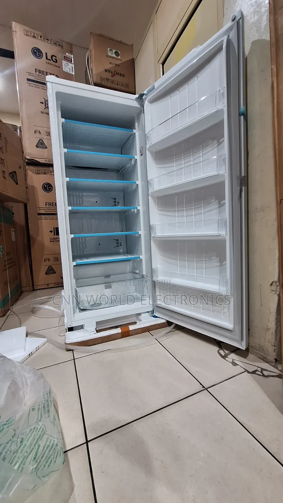 New Lg Upright Standing Freezer for Ice Block Business Warranty 2years