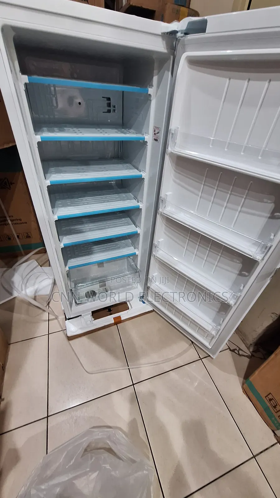 New Lg Upright Standing Freezer for Ice Block Business Warranty 2years