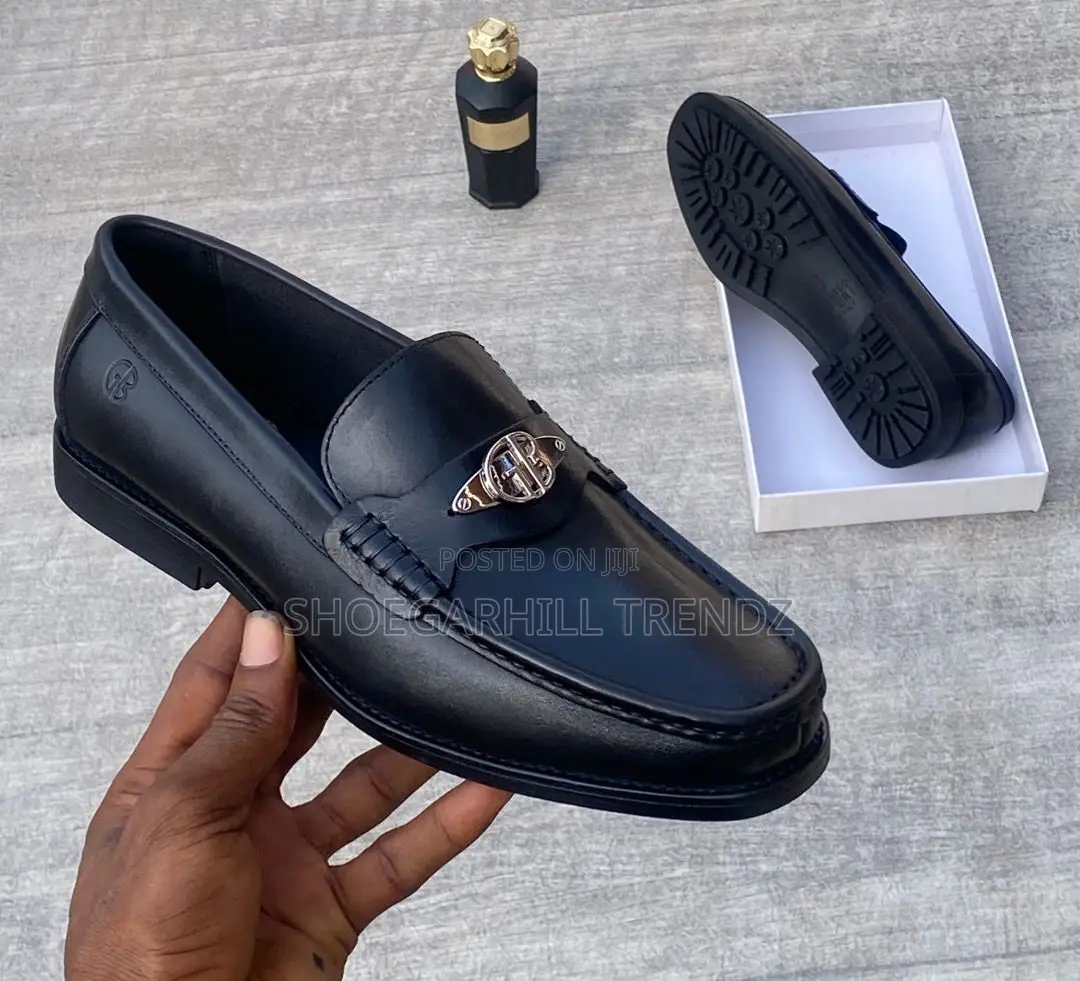 Men Shoes Gb Leather Loafers in 2 Designs