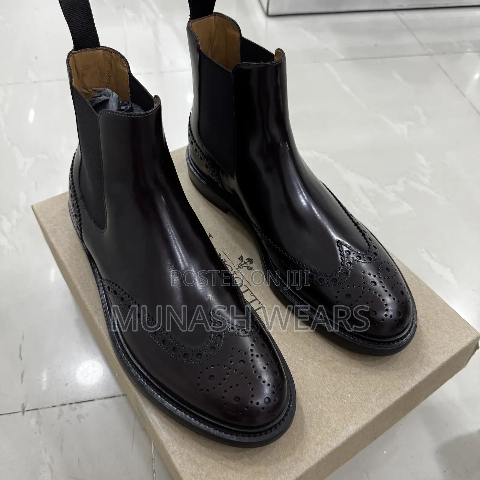 Italian Original Leather Boot 40-42 Available