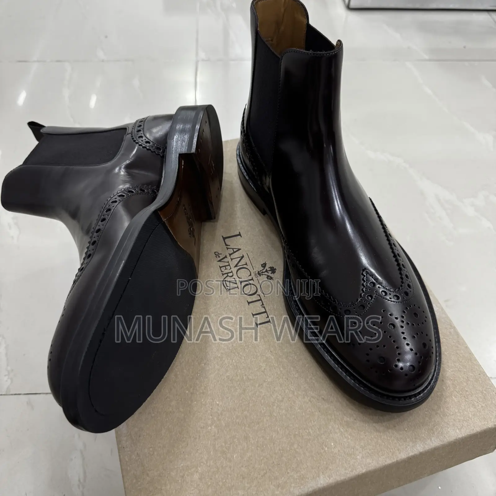 Italian Original Leather Boot 40-42 Available