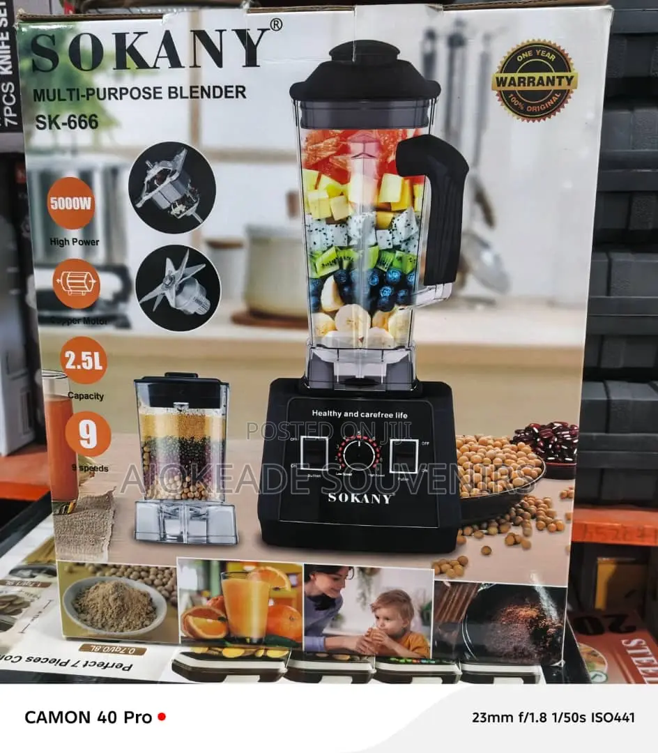 2.5l Sokany Electric Blender