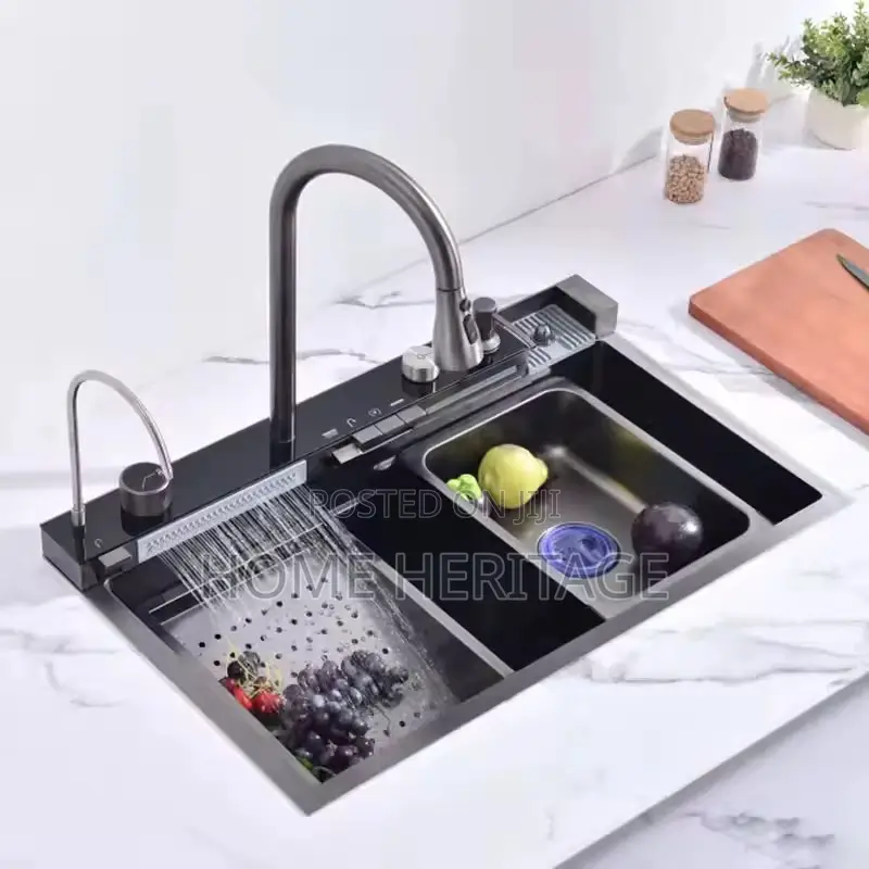 Luxury 4-Button Kitchen Sink Set – Premium Multifunctional Design