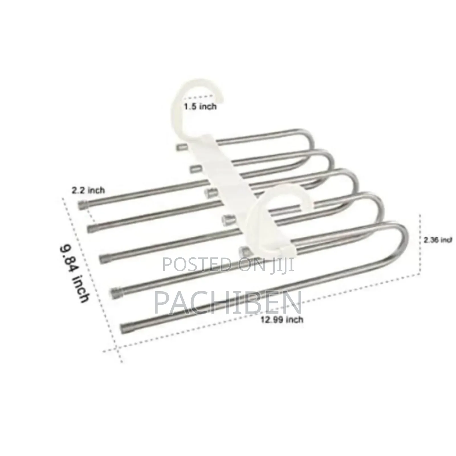 5-in-1 Stainless Steel Multi-Functional Pants Trousers Rack Hanger