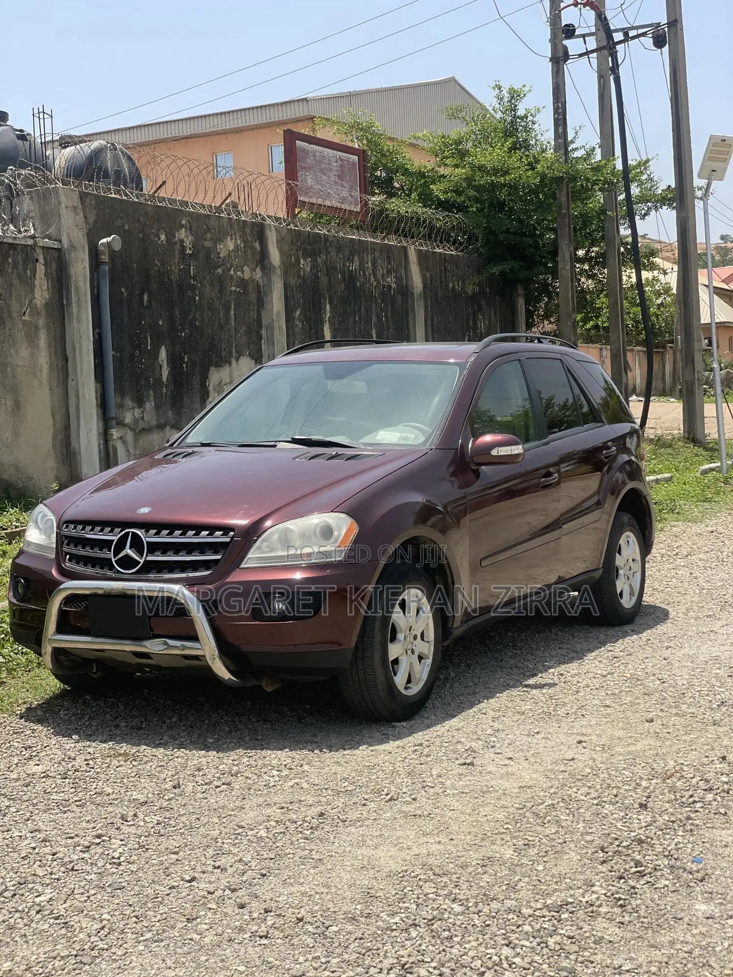 Mercedes-Benz M Class ML 350 4Matic 2007 Maroon