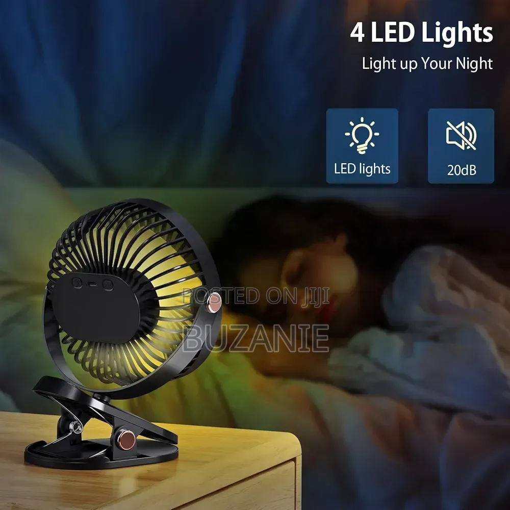 Rechargeable Fan 48 Hours Battery Life 10,000mah