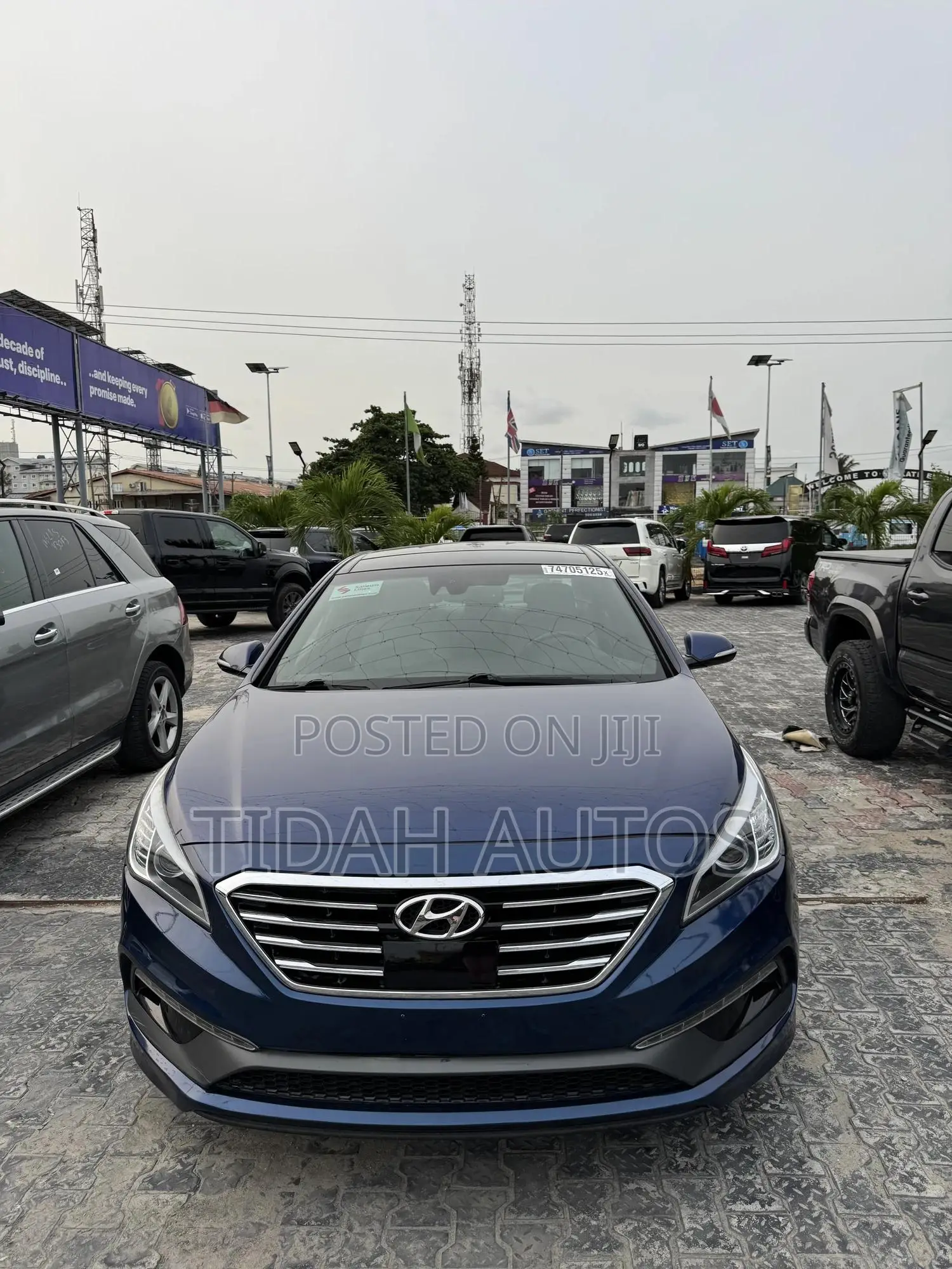 Hyundai Sonata Sport 2.0T 4dr Sedan (2.0L 4cyl Turbo 6A) 2015 Blue