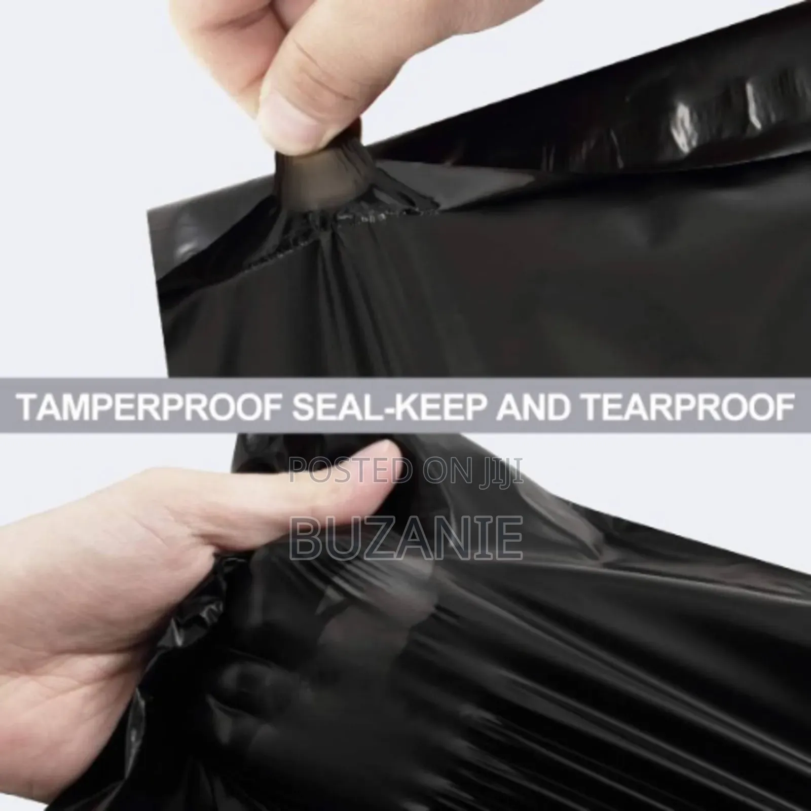 20 PCS Large Nylon Courier Bag Tamper-Proof Self-Adhesive Delivery Bag