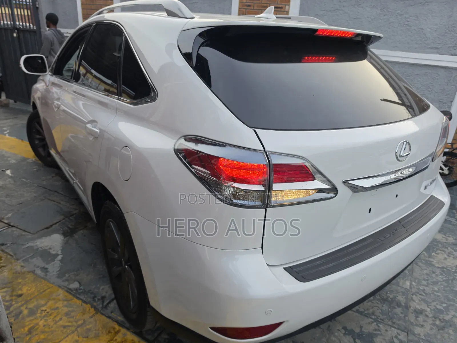 Lexus RX 350 F SPORT AWD 2013 White