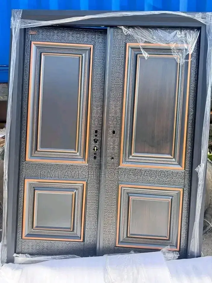 Turkish Copper Cast Double Security Door.