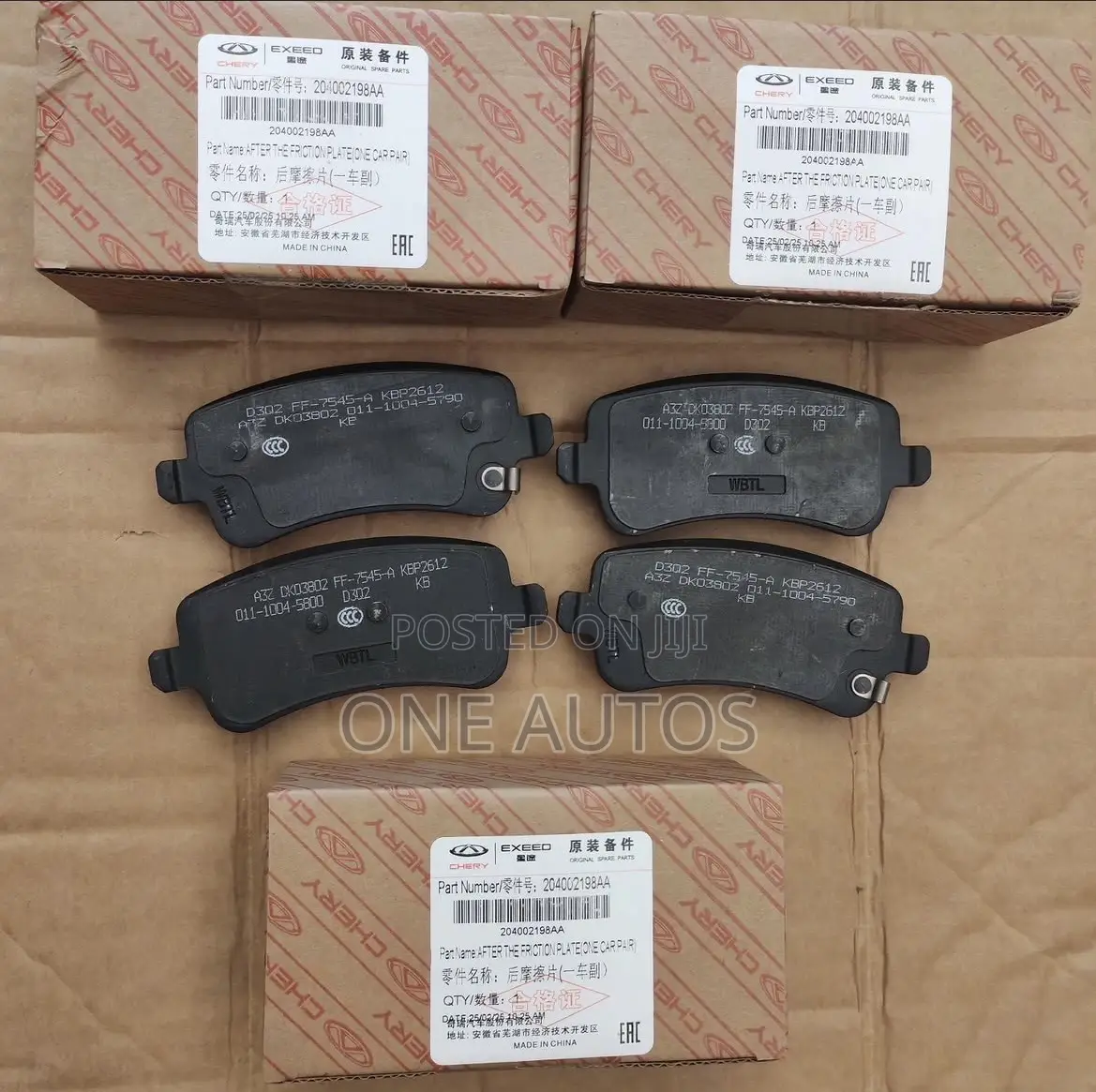 Chery Exeed Brake Pad