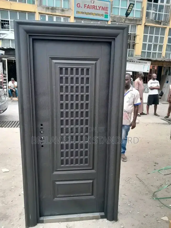 Original Steel Kitchen Door With Ventilation Net