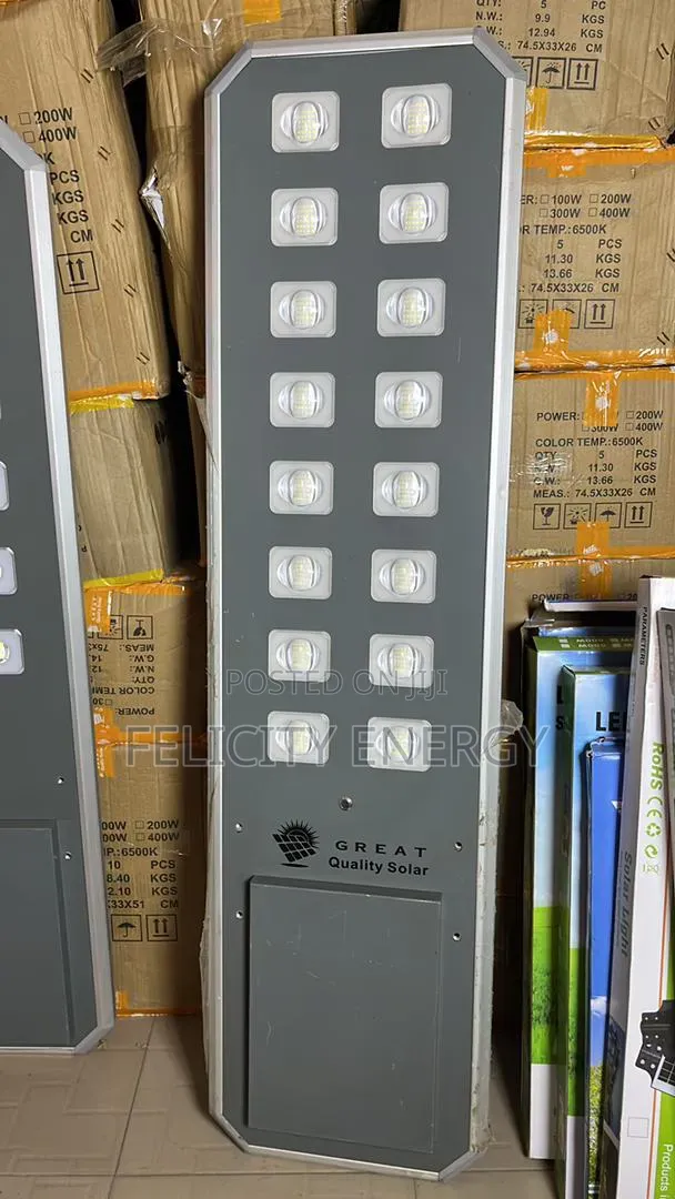 All in One Solar Street Light 16 Eyes (Industrial)