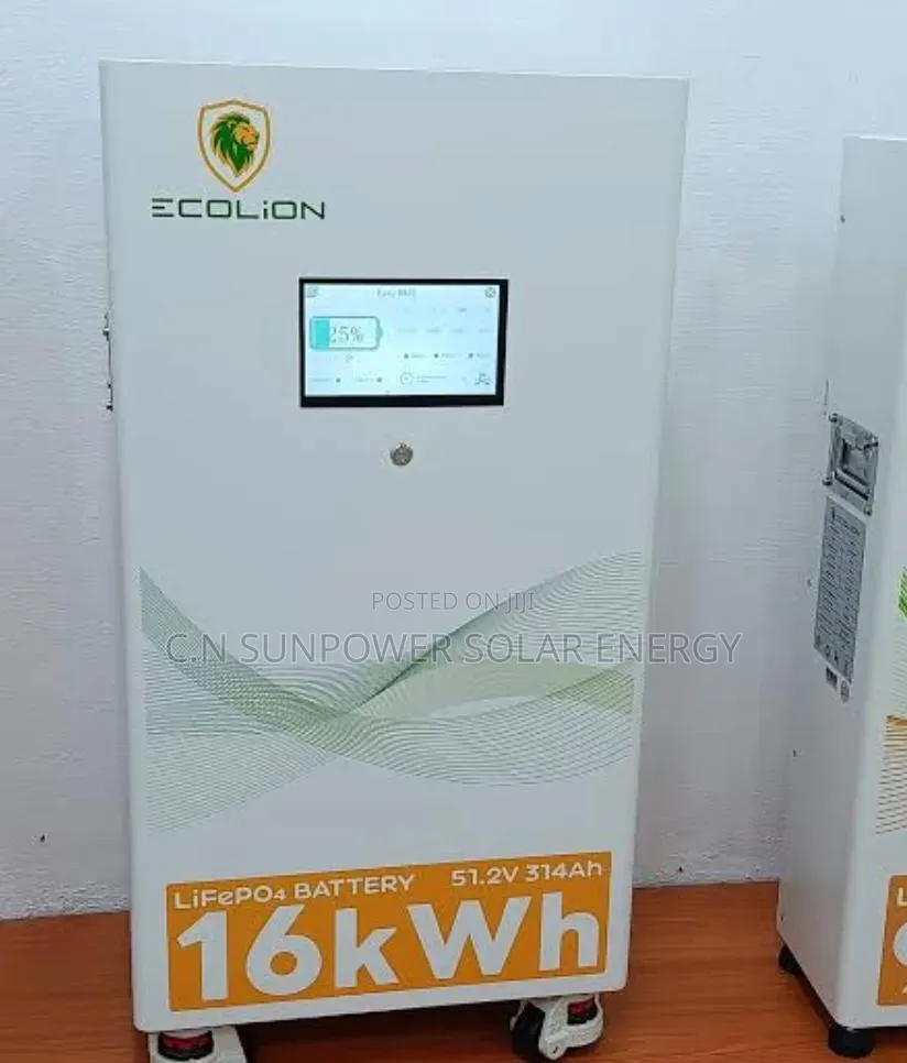 5kwh/24v Ecolion Lithium-Iron Phosphate Energy Storage Battery System