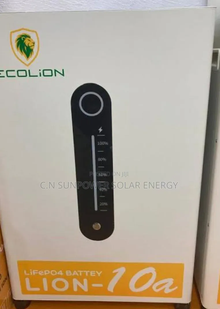 5kwh/24v Ecolion Lithium-Iron Phosphate Energy Storage Battery System