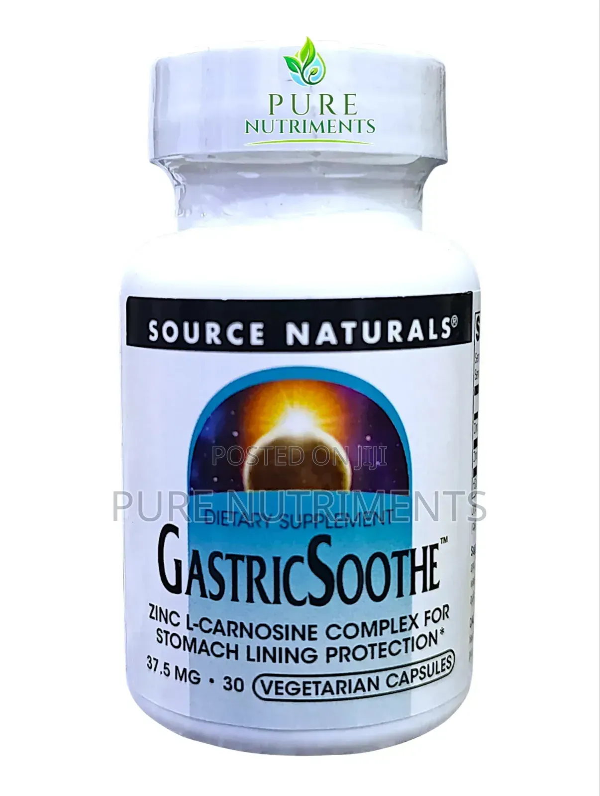 Gastric Soothe Zinc L-carnosine 30 Veg Caps For Ulcer And Gastritis