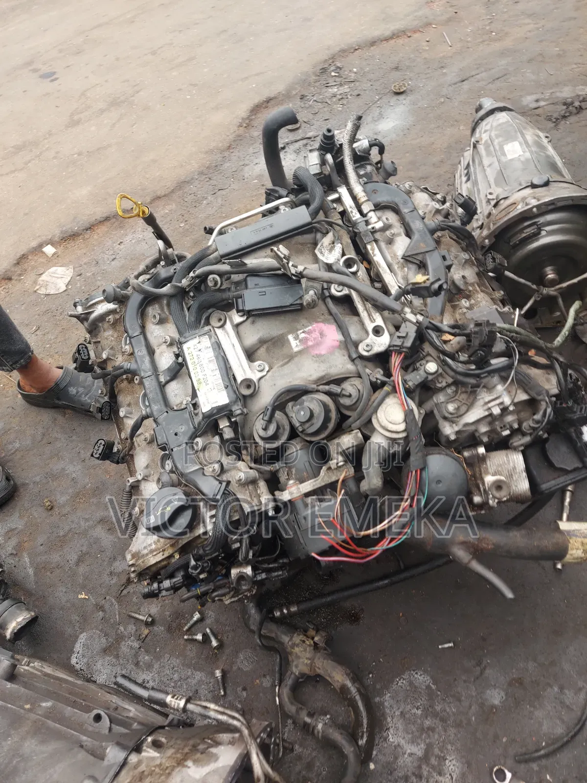 Complete Engine 272 V6 Non 4matic for Mercedes Benz Glk350 /E350 212