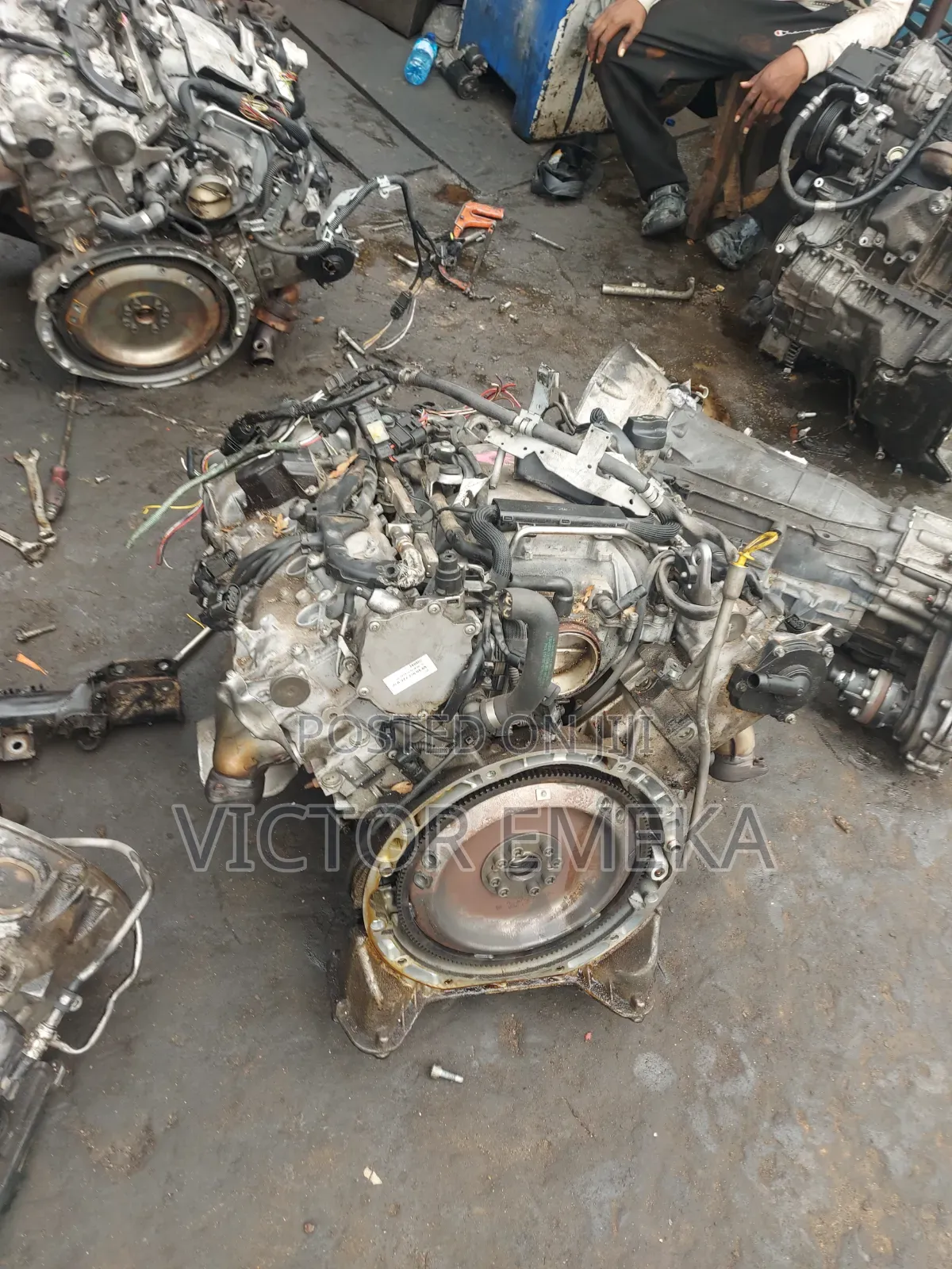 Complete Engine 272 V6 Non 4matic for Mercedes Benz Glk350 /E350 212