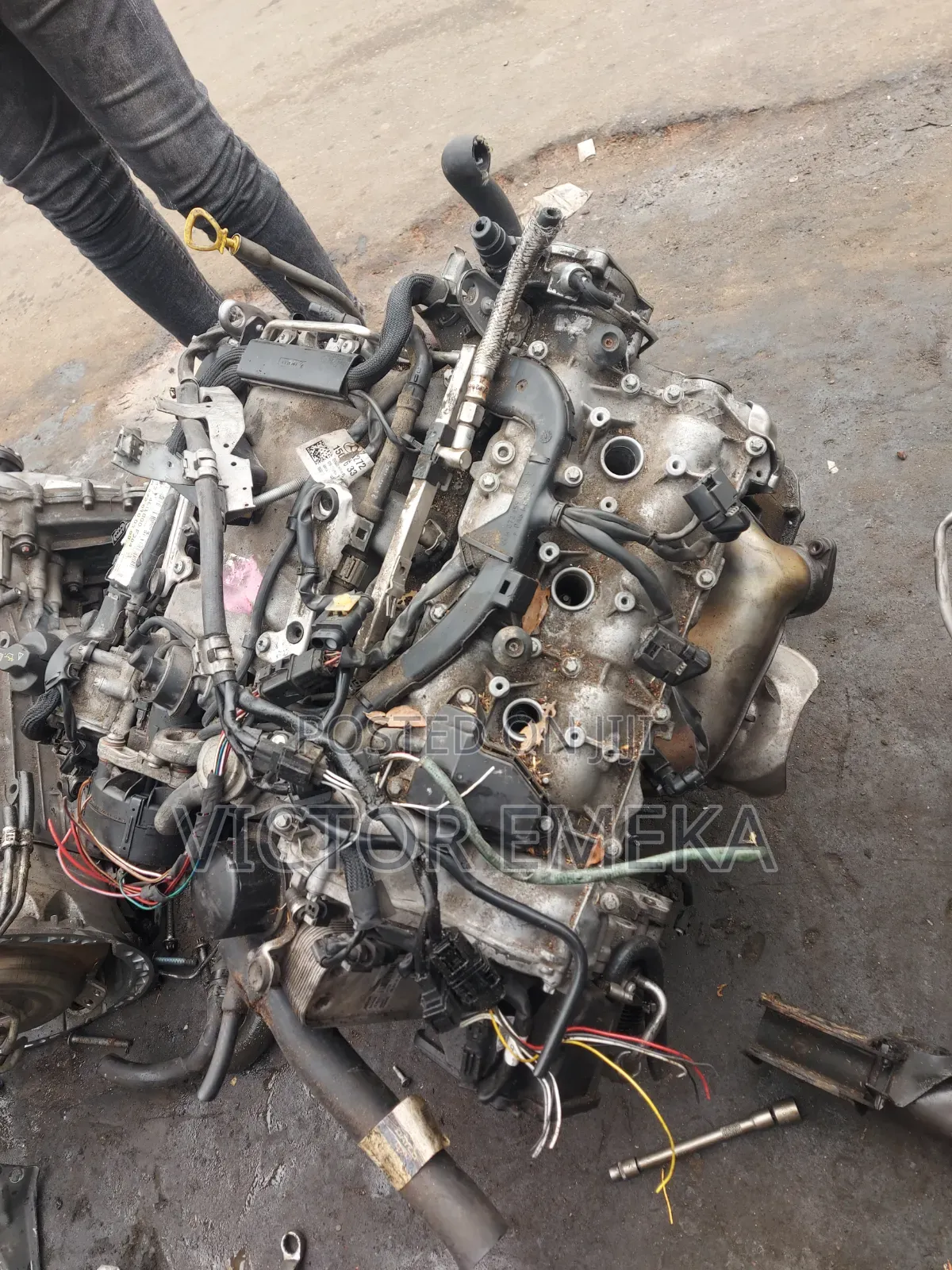 Complete Engine 272 V6 Non 4matic for Mercedes Benz Glk350 /E350 212