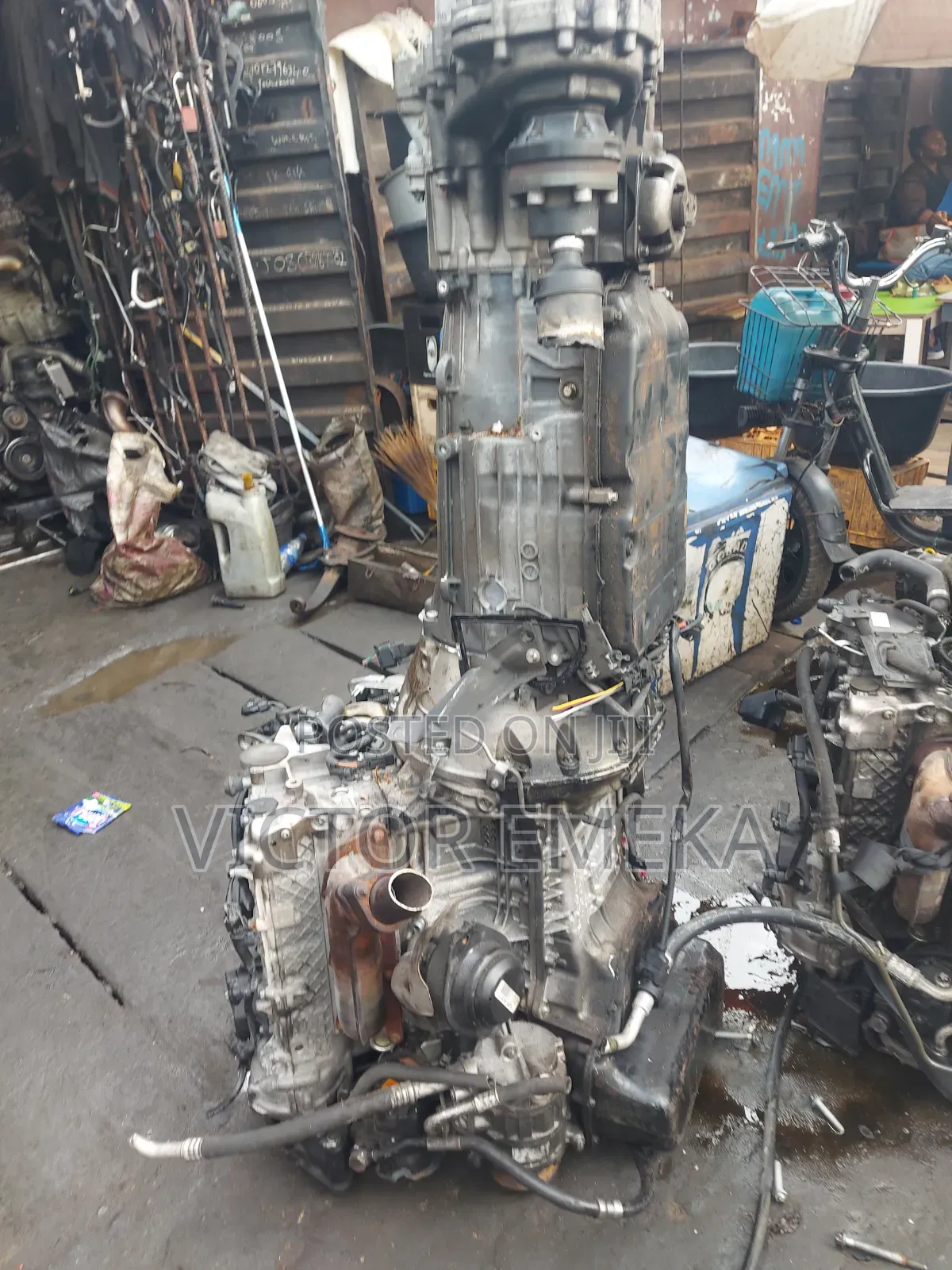 Complete Engine and Gear Box 272 V6 for Mercedes Benz Ml350 W164