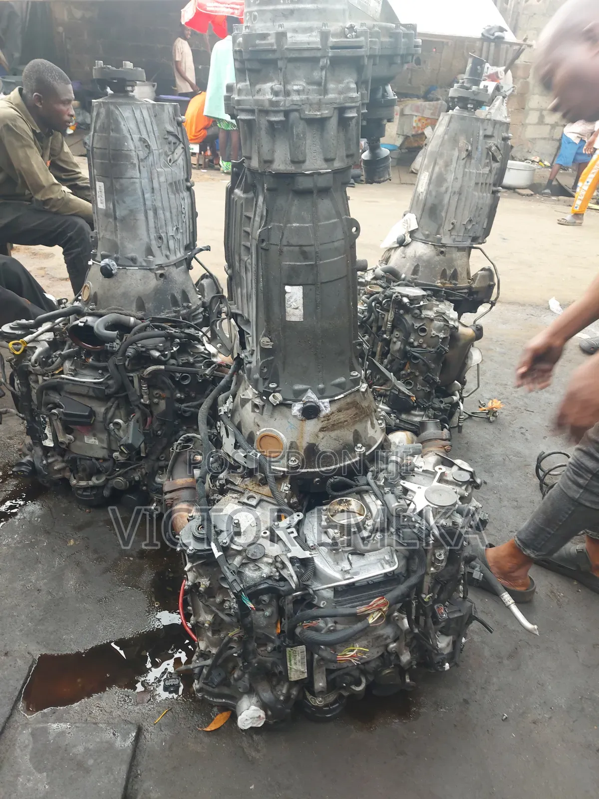 Complete Engine and Gear Box 272 V6 for Mercedes Benz Ml350 W164