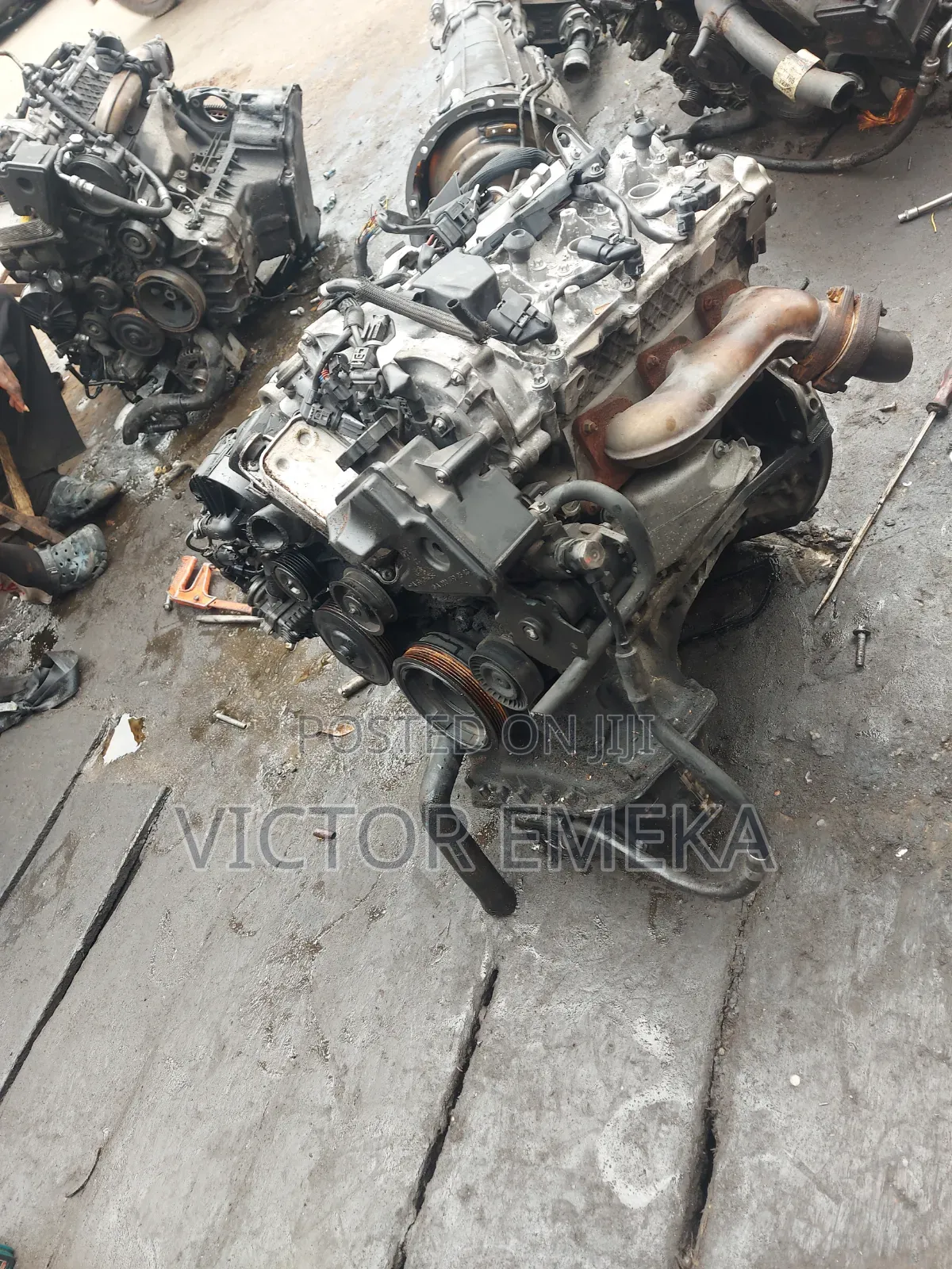 Complete Engine and Gear Box 272 V6 for Mercedes Benz Ml350 W164