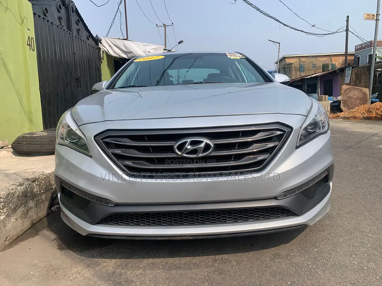 Hyundai Sonata Sport Sedan FWD (2.4L 4cyl 6A) 2016 Silver
