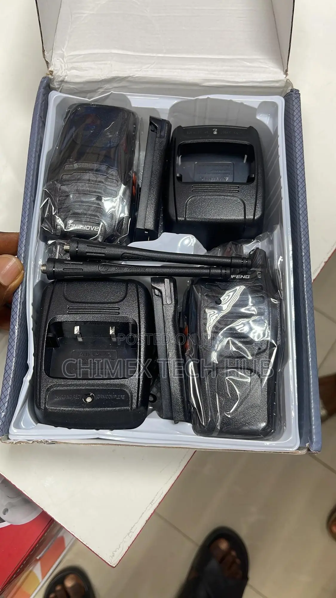 Baofeng Portable Two Way Radio 2 In 1