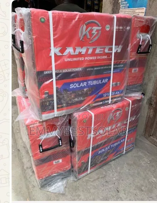 220amps 12v Kamtech Tubular Battery