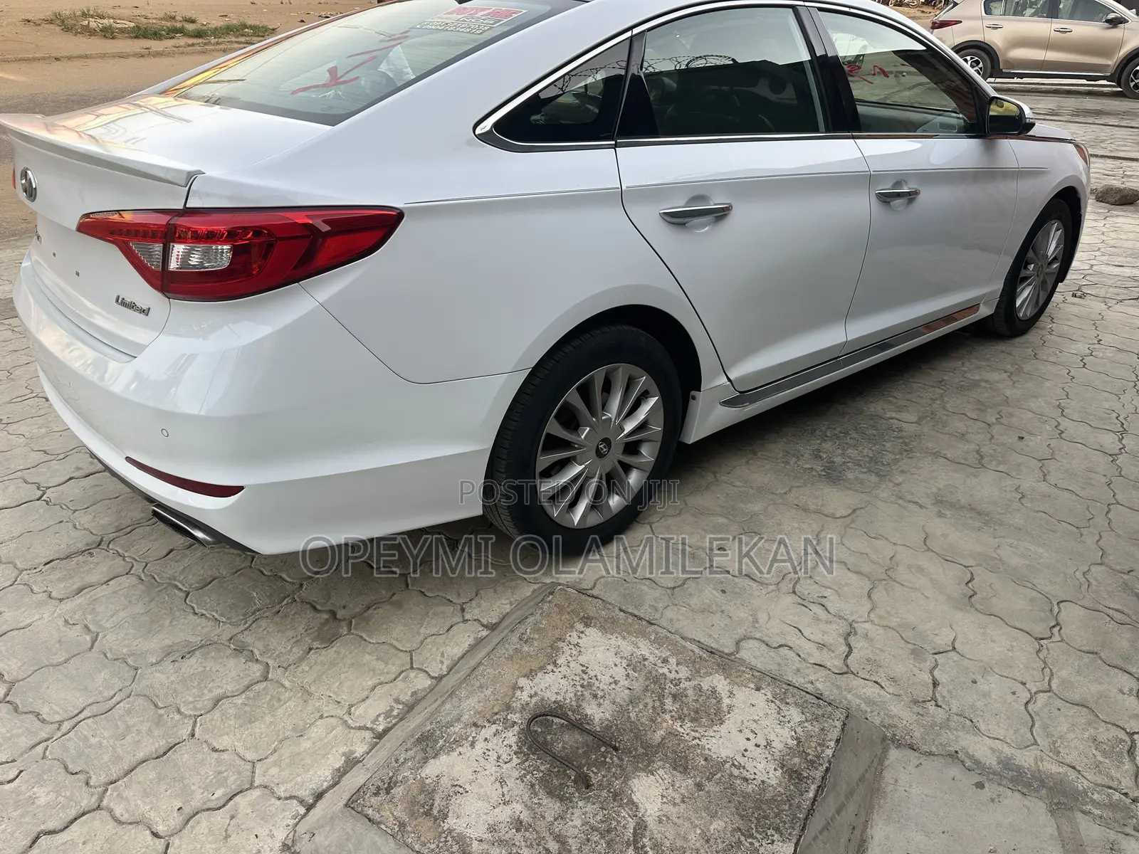 Hyundai Sonata Limited 4dr Sedan (2.4L 4cyl 6A) 2015 White