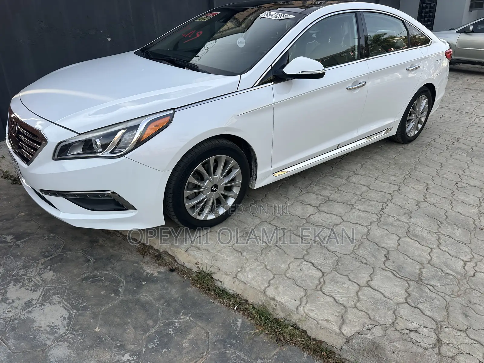 Hyundai Sonata Limited 4dr Sedan (2.4L 4cyl 6A) 2015 White