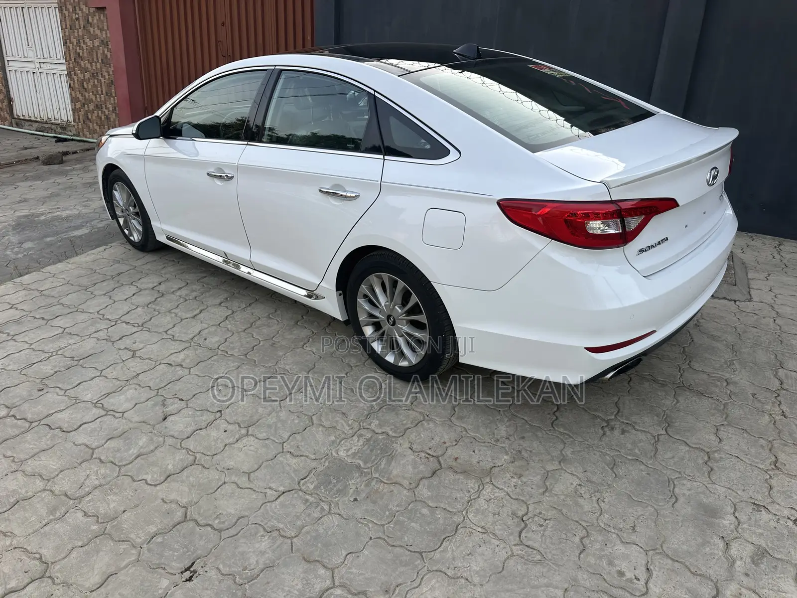 Hyundai Sonata Limited 4dr Sedan (2.4L 4cyl 6A) 2015 White