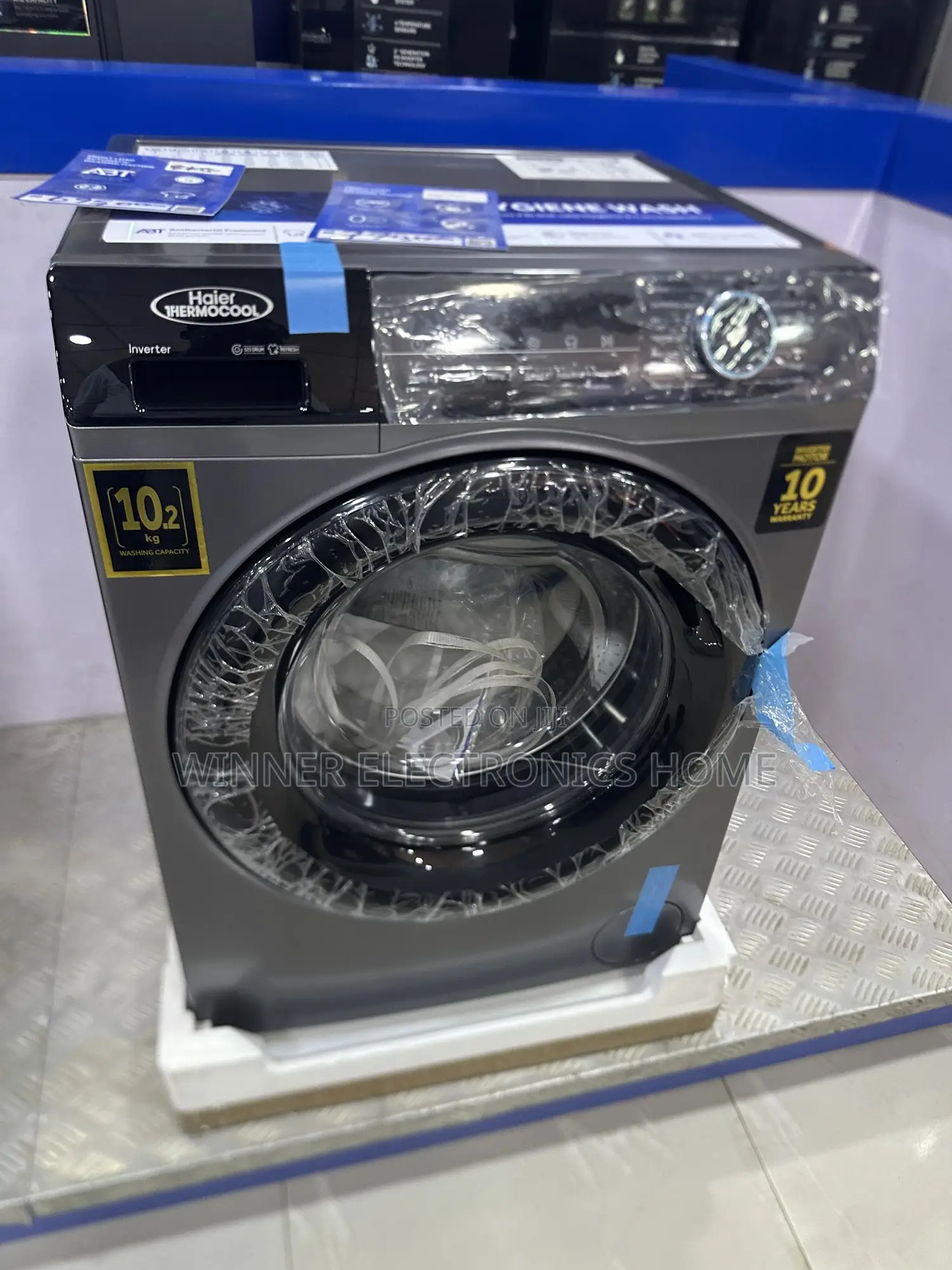 Haier Thermocool 10kg Front Loader Washing Machine