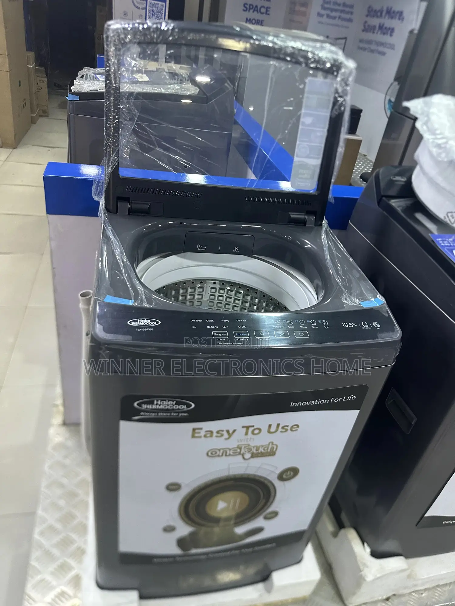 10.2kg Haier Thermocool Automatic Washing Machine