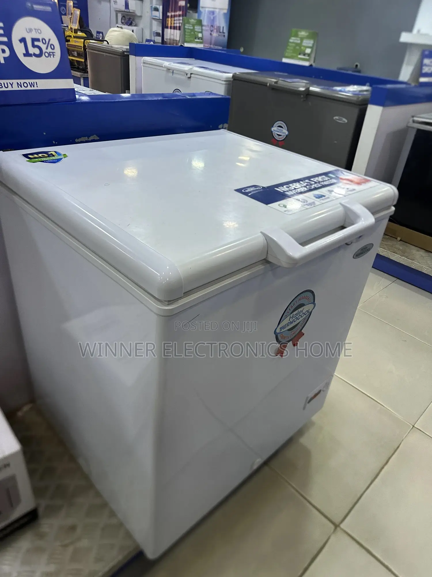 219 Haier Thermocool Inverter Chest Freezer White