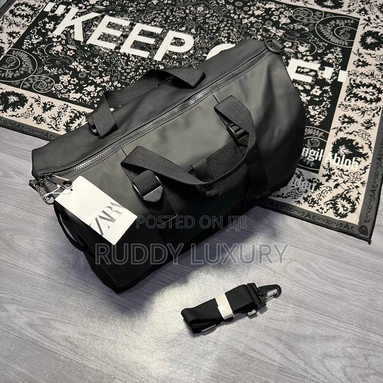 Zara Rubberized Travel Bag
