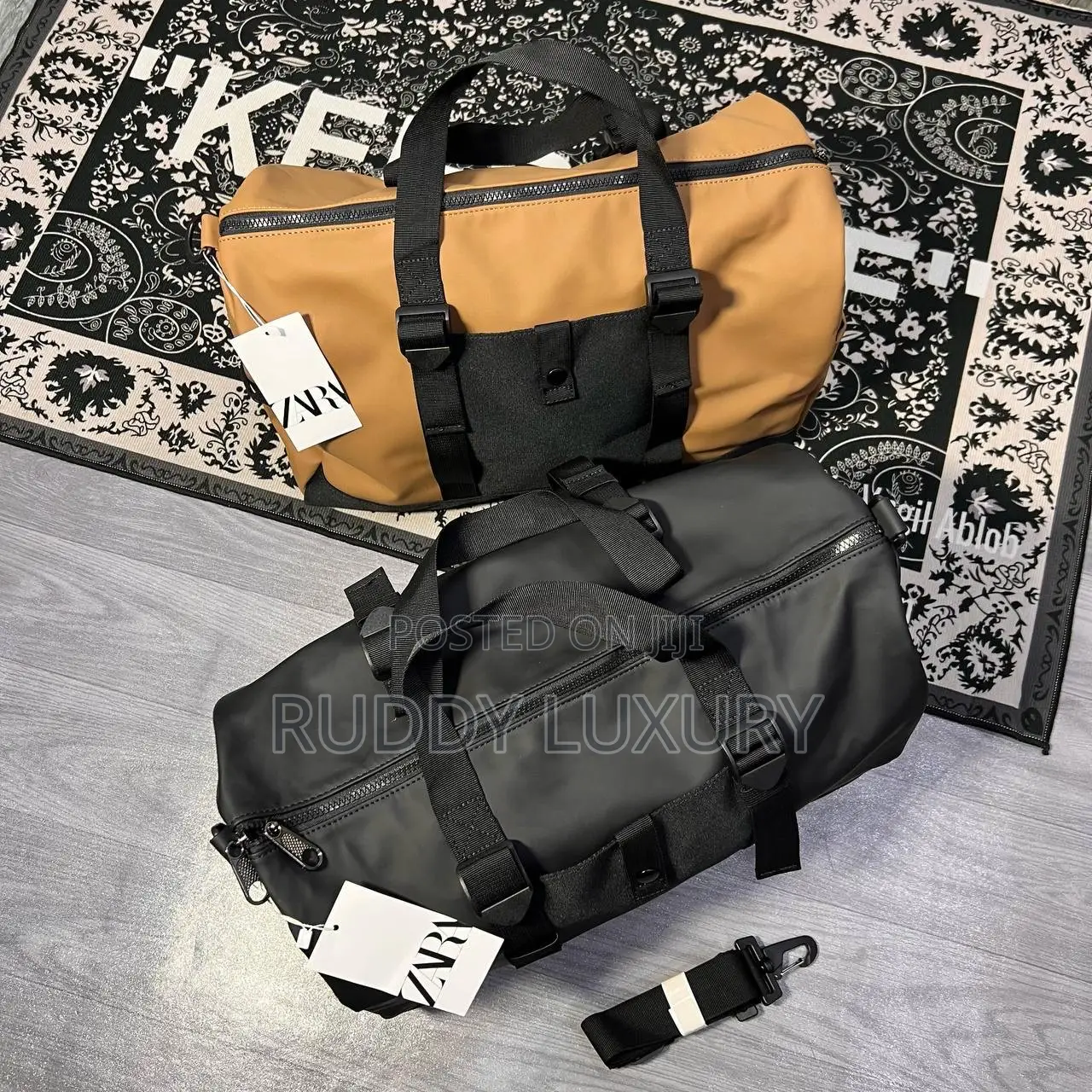 Zara Rubberized Travel Bag