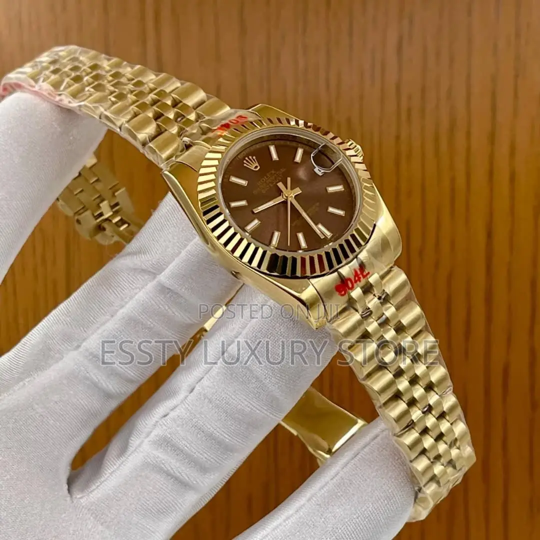 High Quality Luxury Automatic Engine Female Rolex Chain Watch