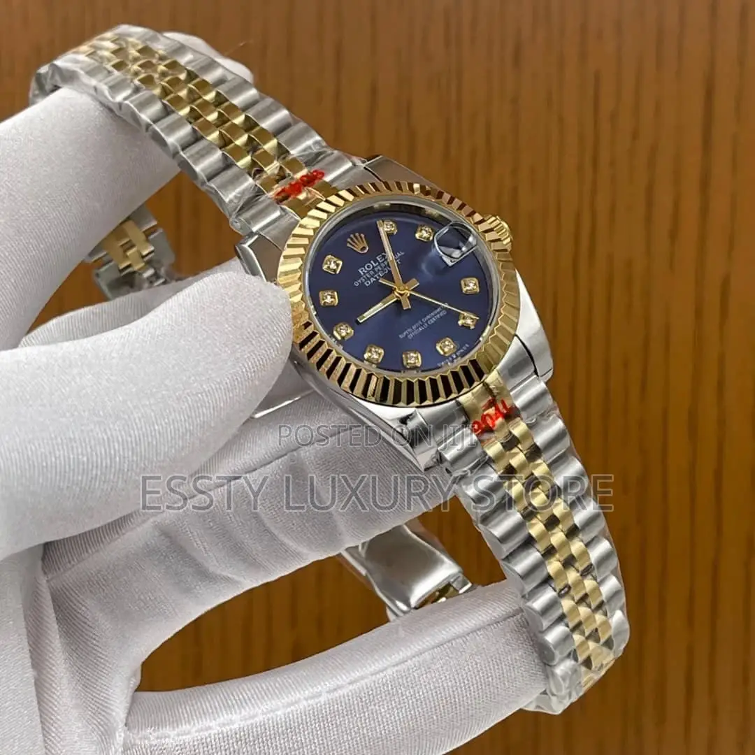 High Quality Luxury Automatic Engine Female Rolex Chain Watch