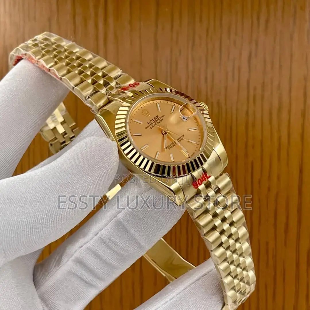 High Quality Luxury Automatic Engine Female Rolex Chain Watch