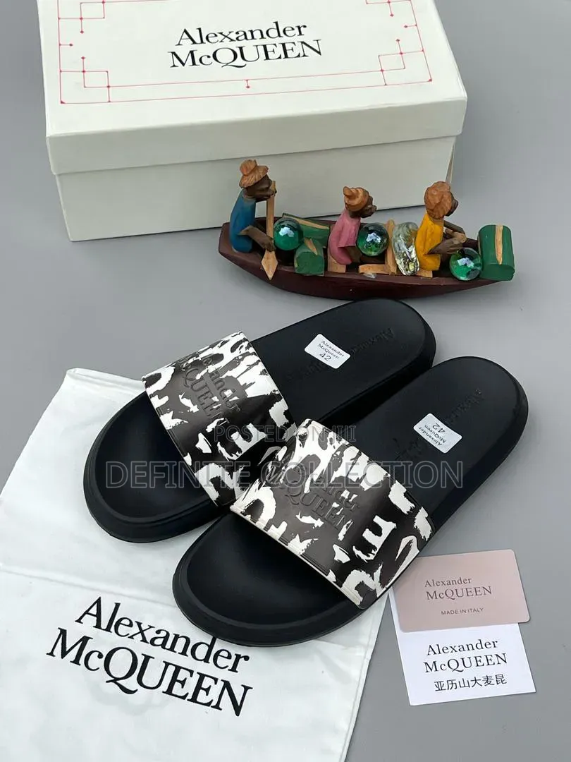 Alexander McQueen Luxury Slides