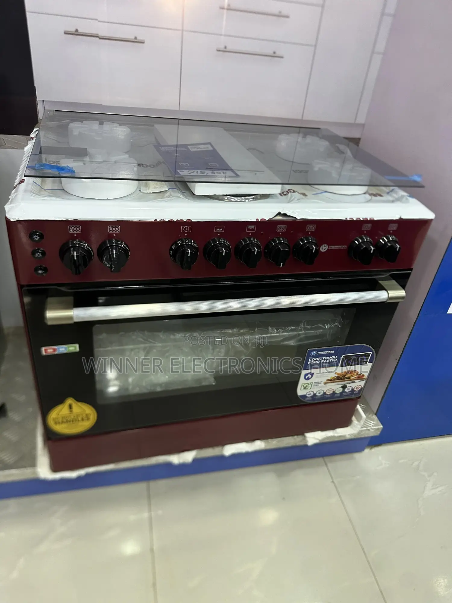 5 Burner Haier Thermocool Standing Gas Cooker 60 by 90
