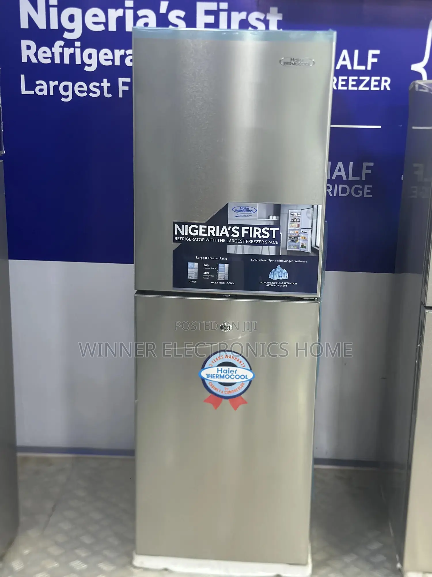 Haier Thermocool 250 Liters Inverter Fridge Double Door