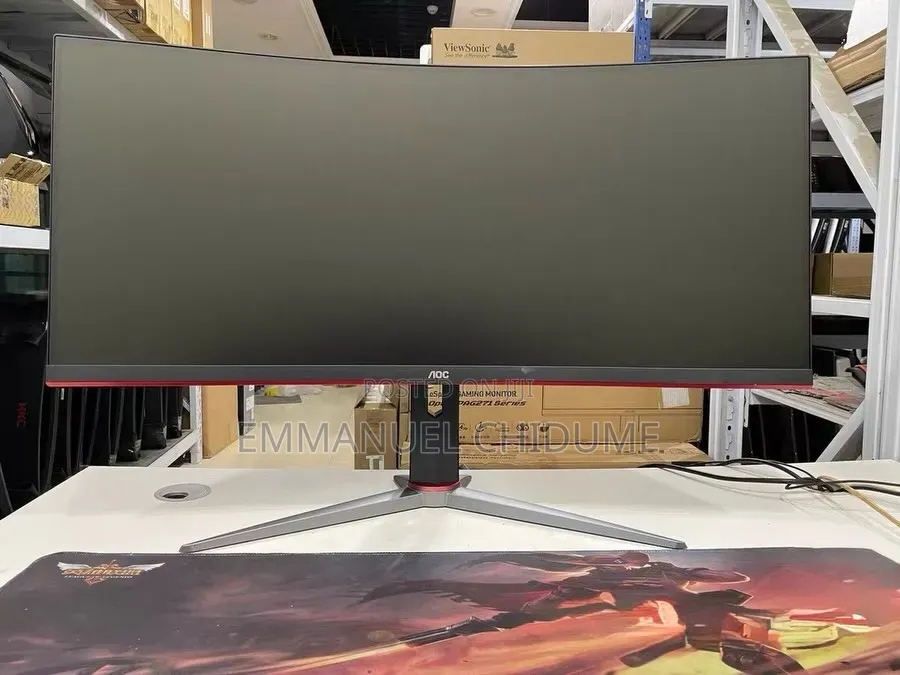 34 Inches Aoc Gaming Curved Monitor 144hz by 1440p
