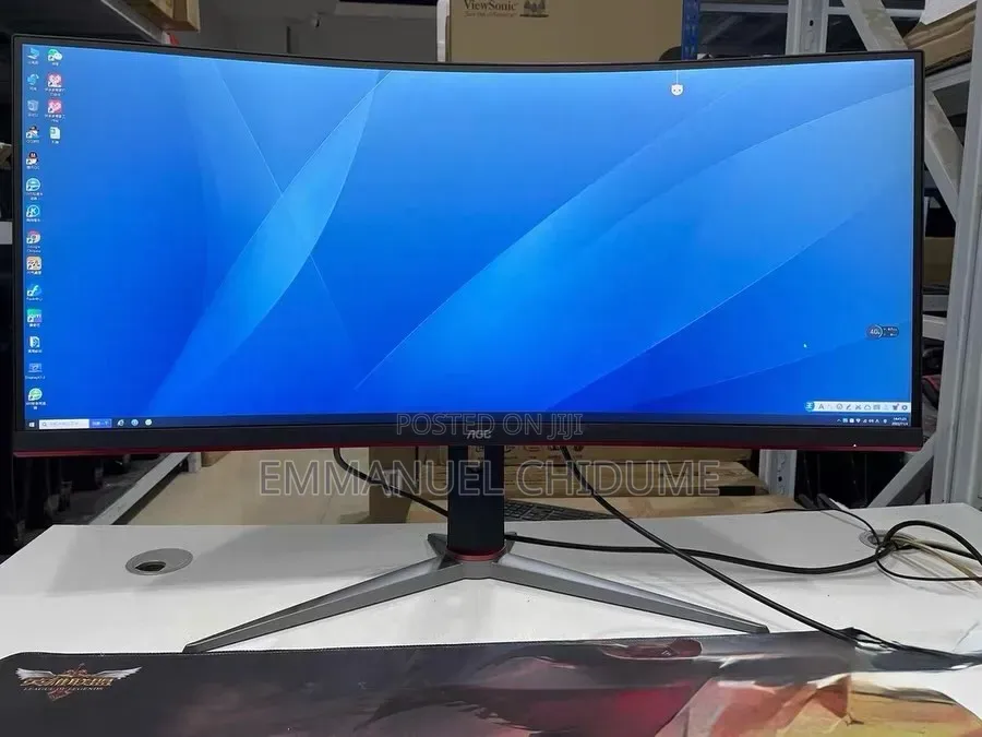 34 Inches Aoc Gaming Curved Monitor 144hz by 1440p