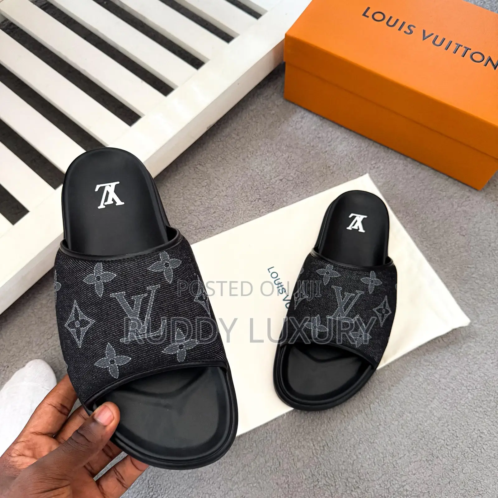 Luxury Lv Slides